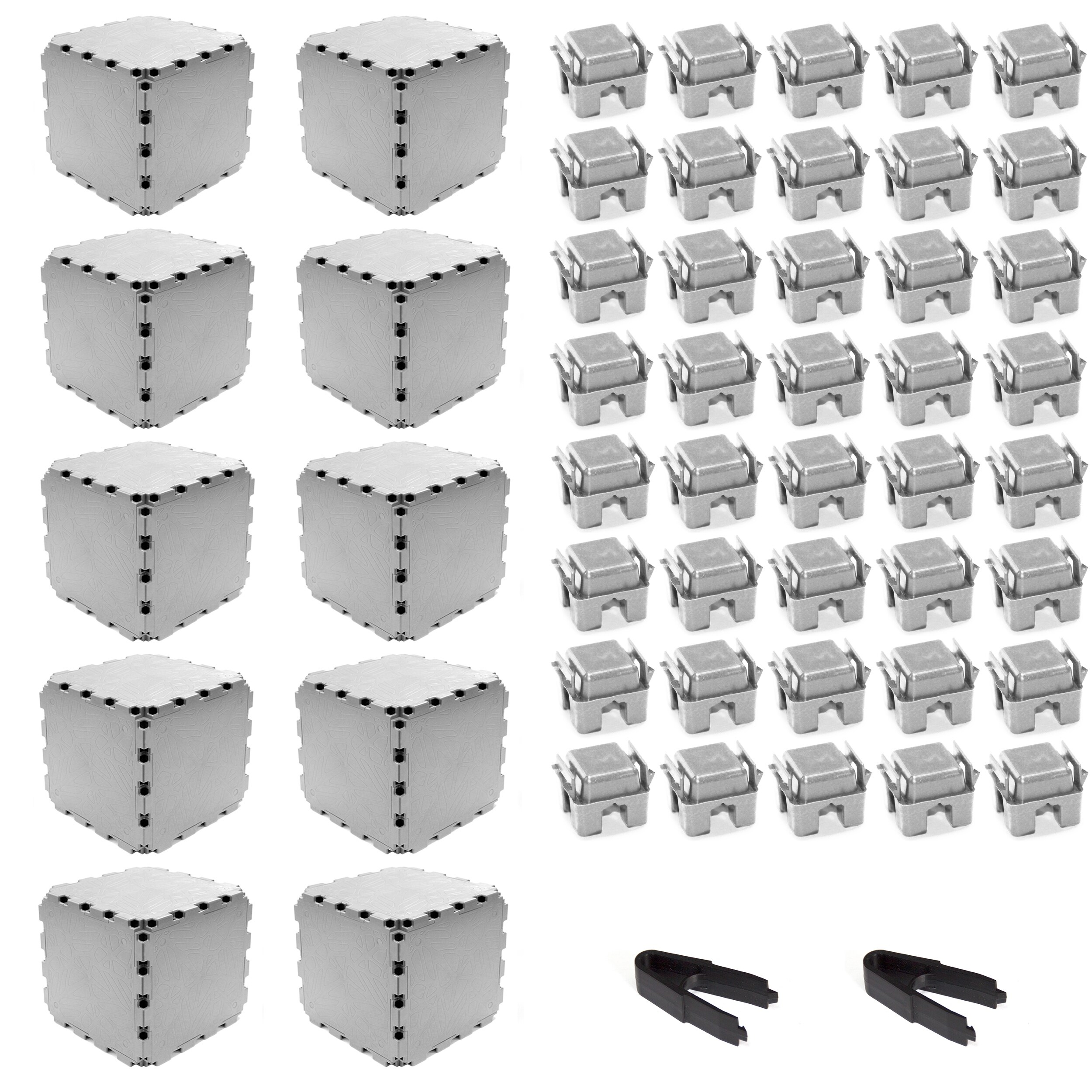 Zen Modular Cube – 10-Cube Set | Solid Structural Blocks for
